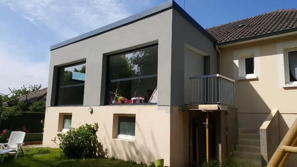 extension maison maen roch